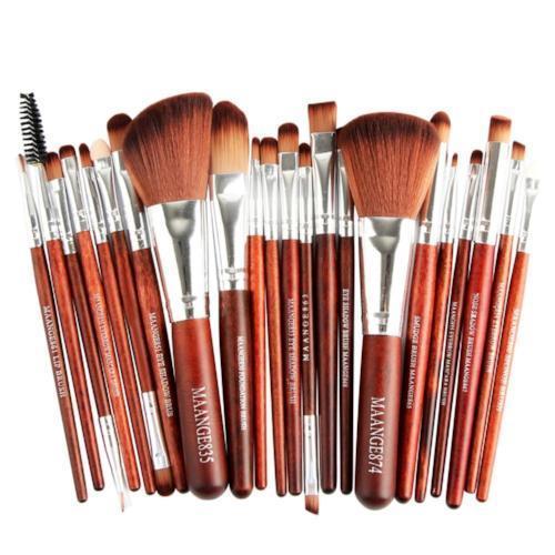 22 Piece Cosmetic Makeup Brush Set CJ