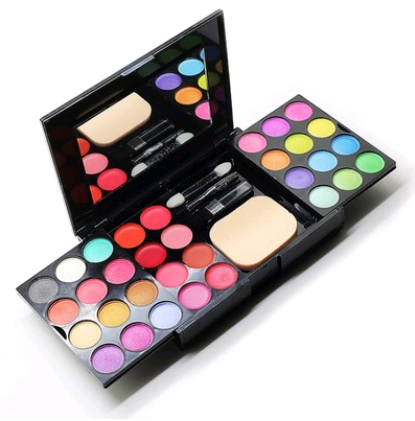 Makeup Box 24 Eyeshadow 8 Lipstick 4 Blush 3 Powder 39 Color Makeup Disc Combination Makeup Tray CJ