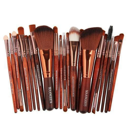 22 Piece Cosmetic Makeup Brush Set CJ