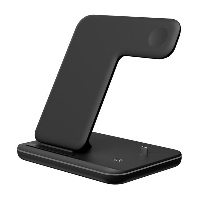 Compatible Mobile Phone Watch Earphone Wireless Charger 3 In 1 Wireless Charger Stand CJ