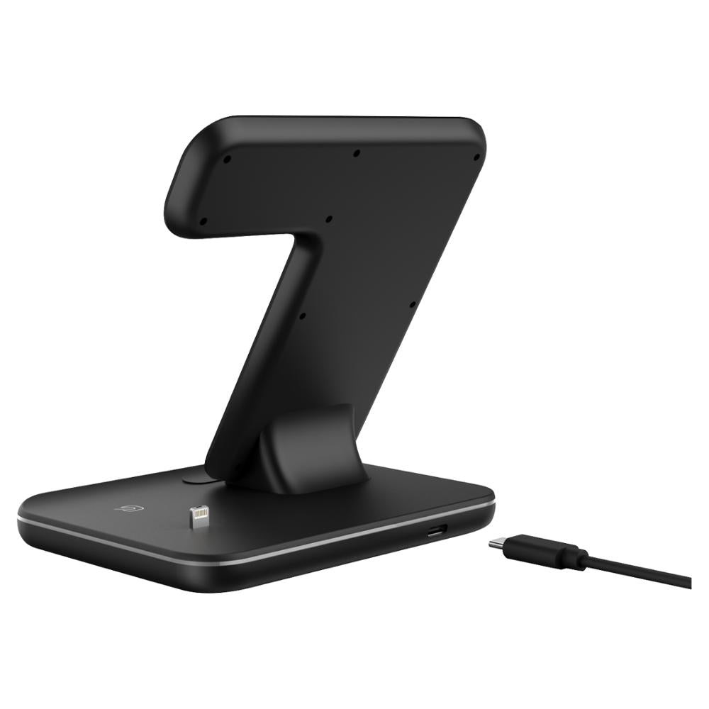 Compatible Mobile Phone Watch Earphone Wireless Charger 3 In 1 Wireless Charger Stand CJ