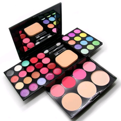 Makeup Box 24 Eyeshadow 8 Lipstick 4 Blush 3 Powder 39 Color Makeup Disc Combination Makeup Tray CJ