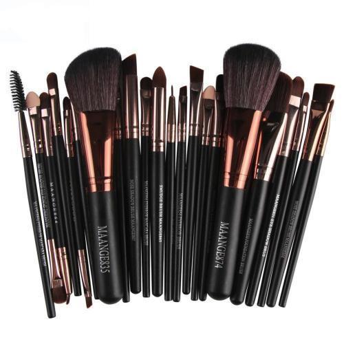 22 Piece Cosmetic Makeup Brush Set CJ