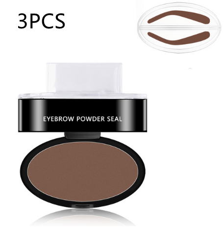 Eyebrow Powder Stamp Tint Stencil Kit Cosmetics Professional Makeup Waterproof Eye Brow Stamp Lift Eyebrow Enhancers Stencil Kit CJ