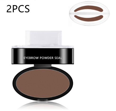 Eyebrow Powder Stamp Tint Stencil Kit Cosmetics Professional Makeup Waterproof Eye Brow Stamp Lift Eyebrow Enhancers Stencil Kit CJ