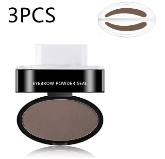 Eyebrow Powder Stamp Tint Stencil Kit Cosmetics Professional Makeup Waterproof Eye Brow Stamp Lift Eyebrow Enhancers Stencil Kit CJ