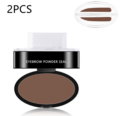 Eyebrow Powder Stamp Tint Stencil Kit Cosmetics Professional Makeup Waterproof Eye Brow Stamp Lift Eyebrow Enhancers Stencil Kit CJ