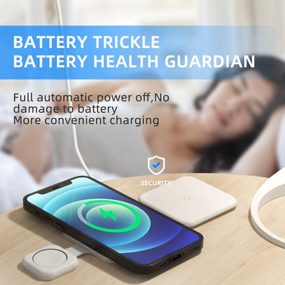 3 In 1 Magnetic Foldable Wireless Charger Charging Station Multi-device Folding Cell Phone Wireless Charger Gadgets CJ